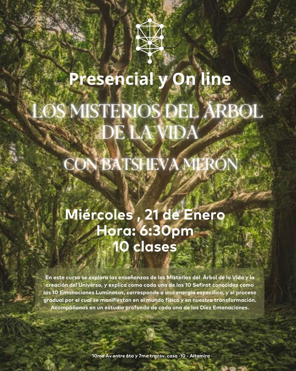 Curso Los Misterios del Árbol de la Vida