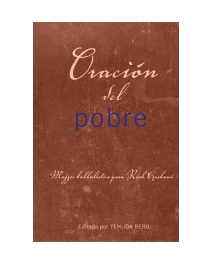 Oracion del Pobre Rosh Hashaná