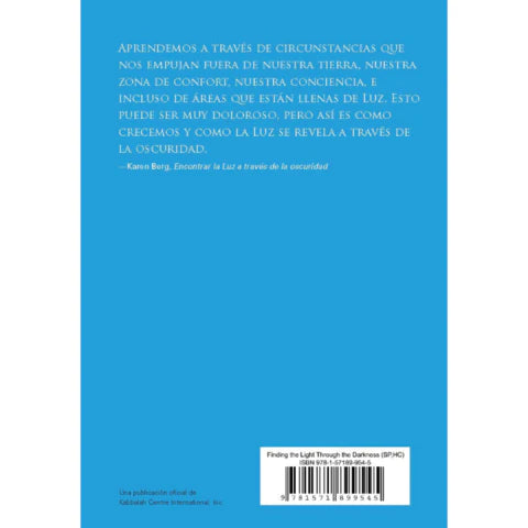 Encontrar la Luz a través de la oscuridad